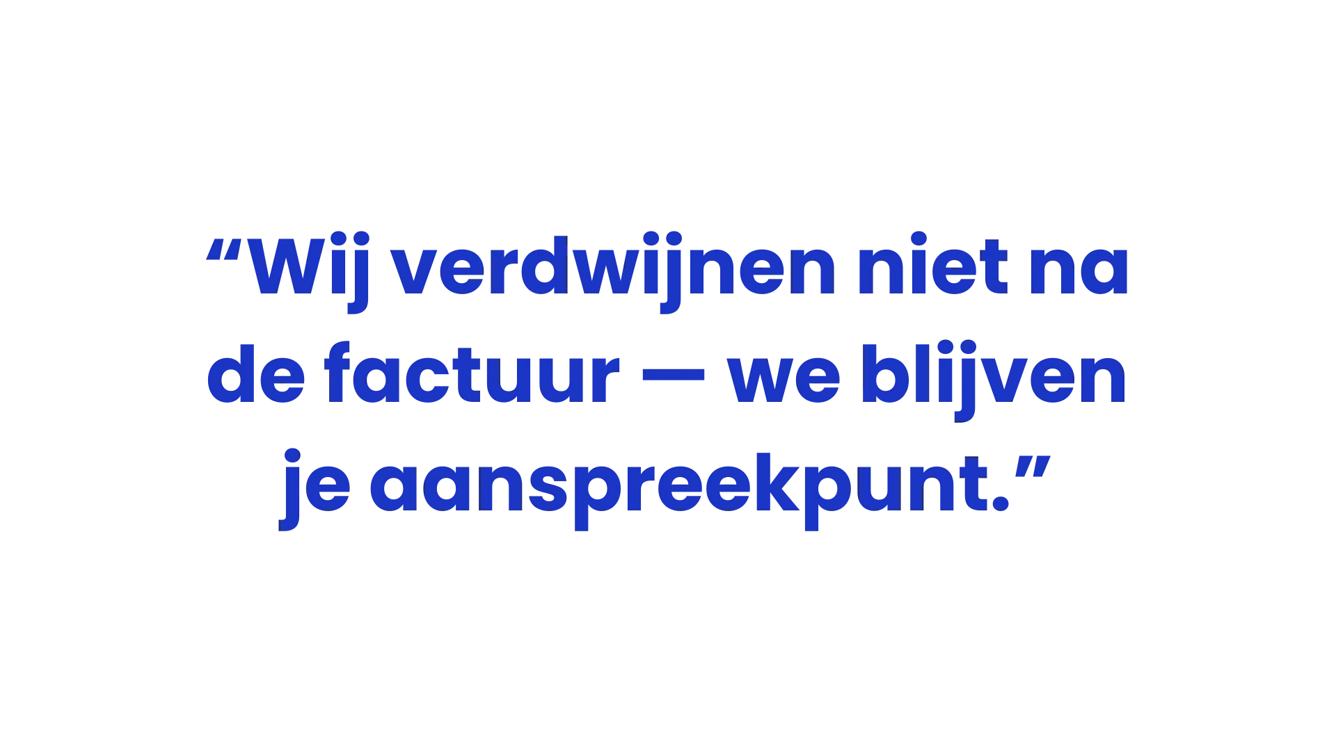 Comfort Crew - stap 5